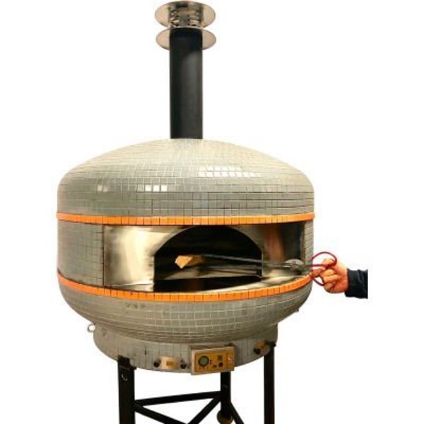 Wppo WPPO Professional Lava Digital Controlled Wood Fired Oven W/Convection Fan, 40in WKPM-D100